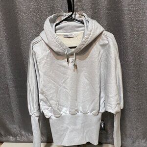 Opening Ceremony Metallic Gray Hoodie